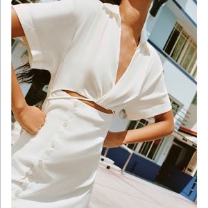 Zara cut-out dress